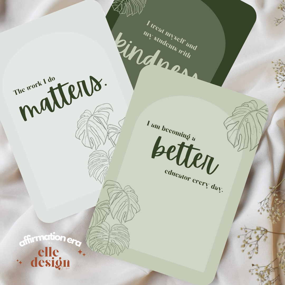 Affirmation Cards for Educators