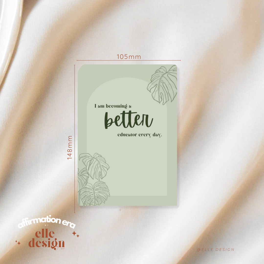 Affirmation Cards for Educators